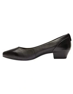Sandler Gatto Black Glove Heeled Shoes