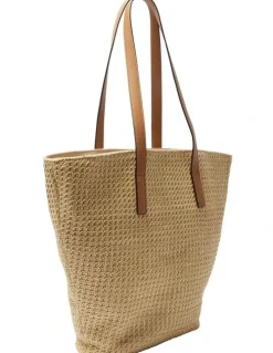 Sandler Glow Bag in Tan/Raffia