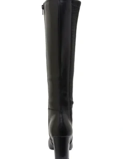 Sandler Gwen Boots in Black Leather