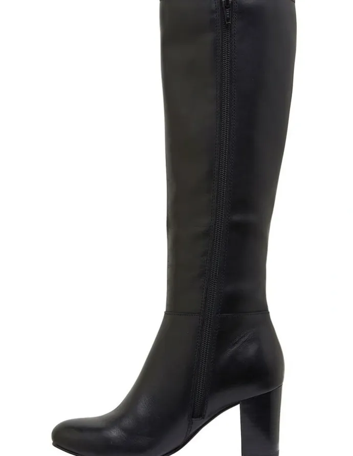 Sandler Gwen Boots in Black Leather