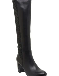 Sandler Gwen Boots in Black Leather
