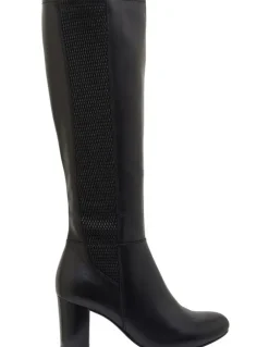 Sandler Gwen Boots in Black Leather