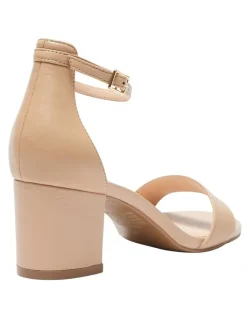Sandler Harmony Sandals In Nude Leather