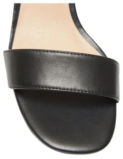 Sandler Harmony Sandals In Black Leather