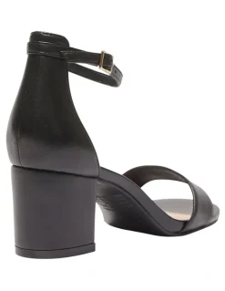 Sandler Harmony Sandals In Black Leather