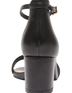 Sandler Harmony Sandals In Black Leather