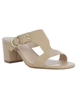 Sandler Harper Sandals in Nude Leather