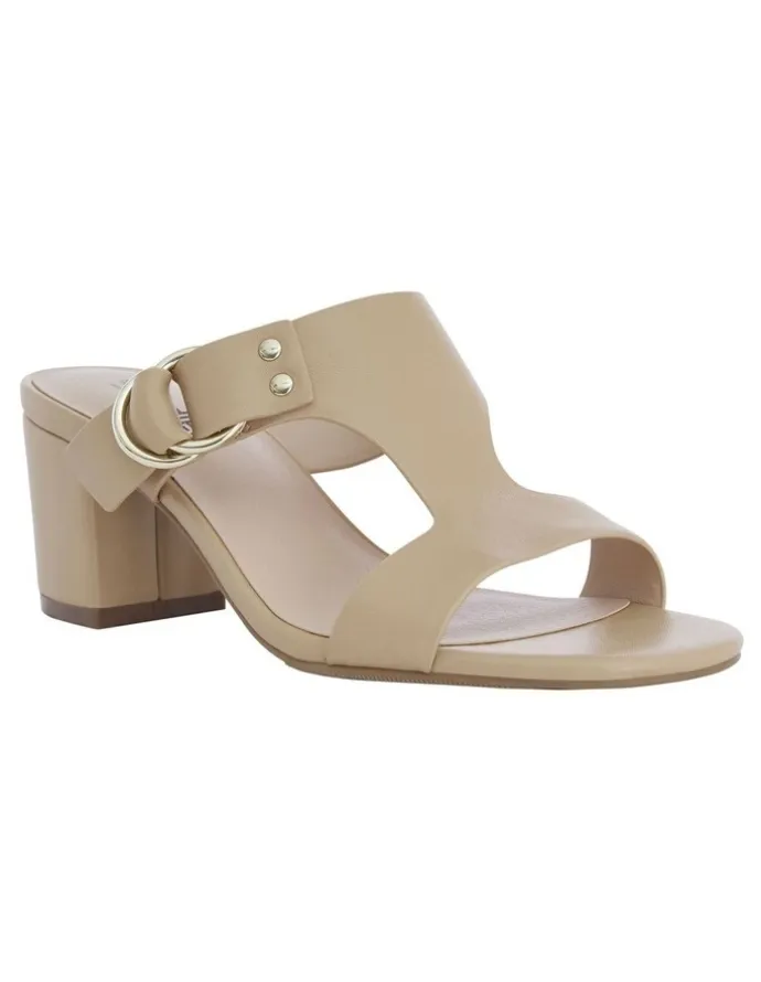 Sandler Harper Sandals in Nude Leather