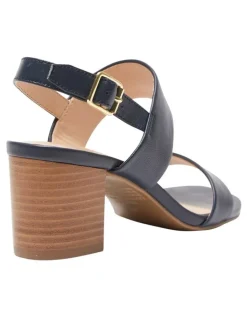 Sandler Hayley Sandals In Navy Leather