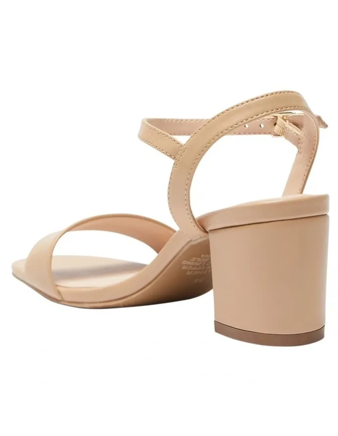 Sandler Heather Sandals In Nude Leather