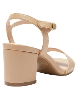 Sandler Heather Sandals In Nude Leather