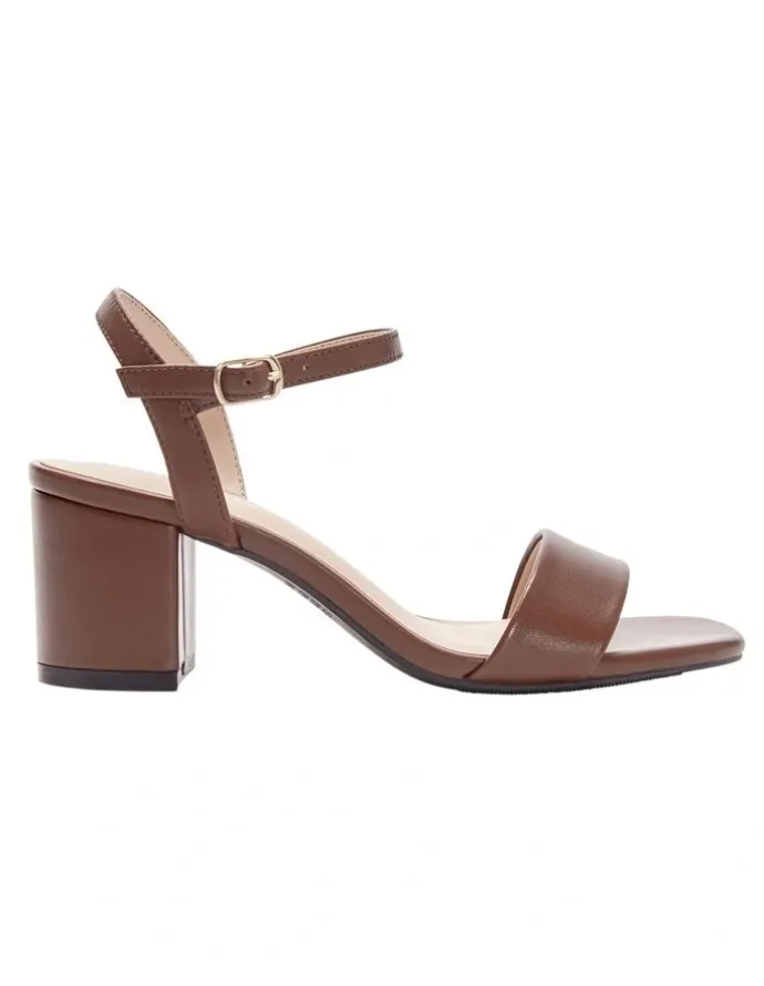 Sandler Heather Sandals in Chocolate Leather