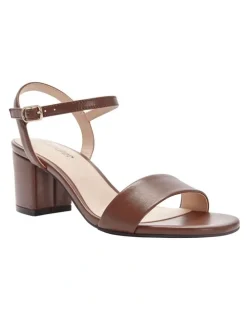 Sandler Heather Sandals in Chocolate Leather