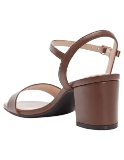 Sandler Heather Sandals in Chocolate Leather