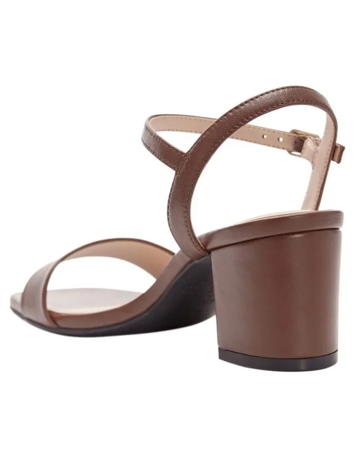 Sandler Heather Sandals in Chocolate Leather