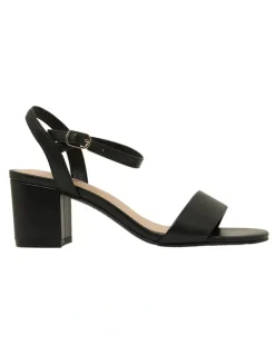 Sandler Heather Sandals in Black Leather