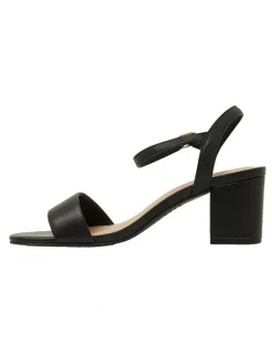 Sandler Heather Sandals in Black Leather