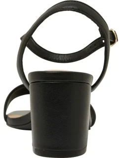 Sandler Heather Sandals in Black Leather