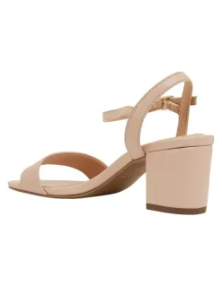 Sandler Heather Sandals in Blush Leather