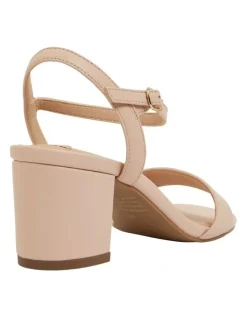 Sandler Heather Sandals in Blush Leather