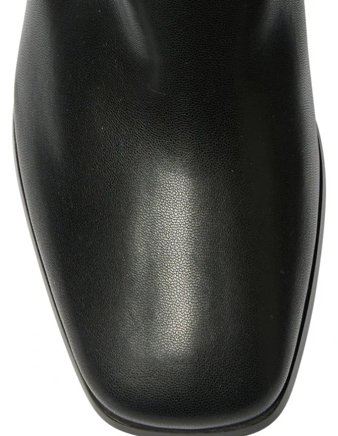 Sandler Heritage Knee Boots in Black Stretch