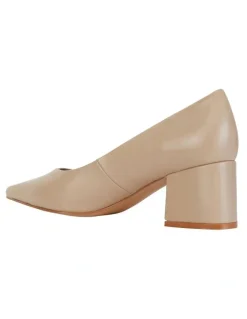Sandler Idol Heeled Shoes in Nude Leather