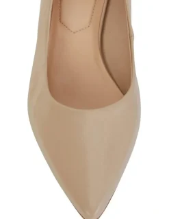Sandler Idol Heeled Shoes in Nude Leather