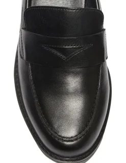 Sandler Impact Flat Shoes Black Leather