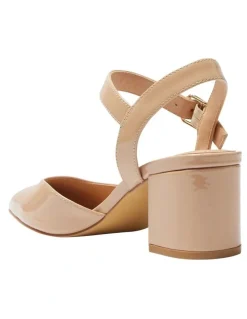 Sandler Ingrid Heeled Shoes in Nude Patent