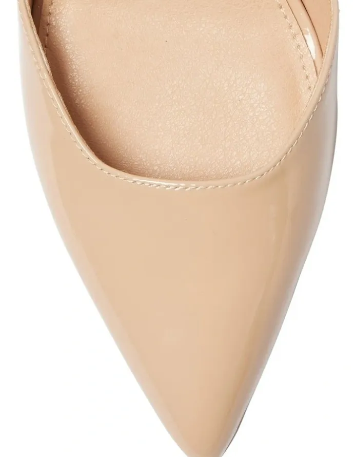 Sandler Ingrid Heeled Shoes in Nude Patent