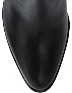 Sandler Jamie Ankle Boots in Black Leather