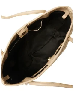 Sandler Jarvis Tote Bag in Nude/Raffia