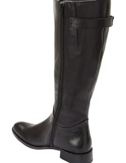 Sandler Jenna Boots in Black Glove