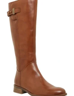 Sandler Jenna Mid Brown Glove Boots