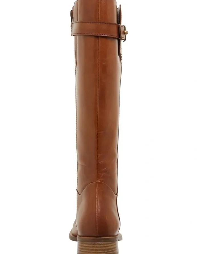 Sandler Jenna Mid Brown Glove Boots