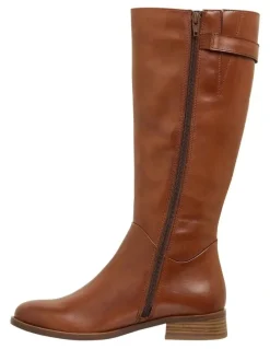 Sandler Jenna Mid Brown Glove Boots