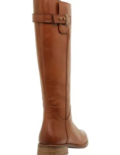 Sandler Jenna Mid Brown Glove Boots