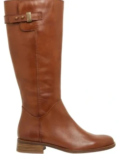 Sandler Jenna Mid Brown Glove Boots