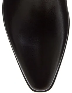 Sandler Jersey Boots in Chocolate Leather