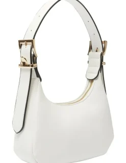 Sandler Jersey Shoulder Bag in White