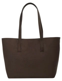 Sandler Joanna Tote Bag in Chocolate Micro