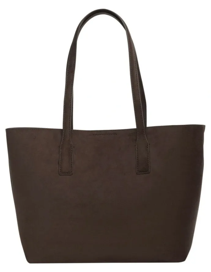 Sandler Joanna Tote Bag in Chocolate Micro