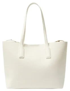 Sandler Joanna Tote Bag in Bone Pebble