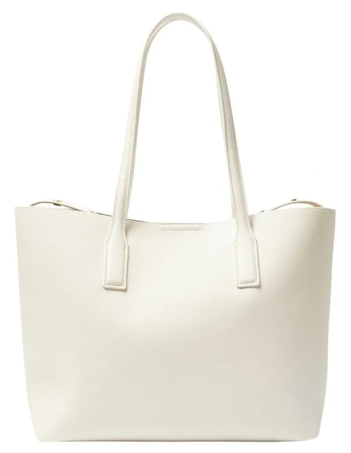 Sandler Joanna Tote Bag in Bone Pebble