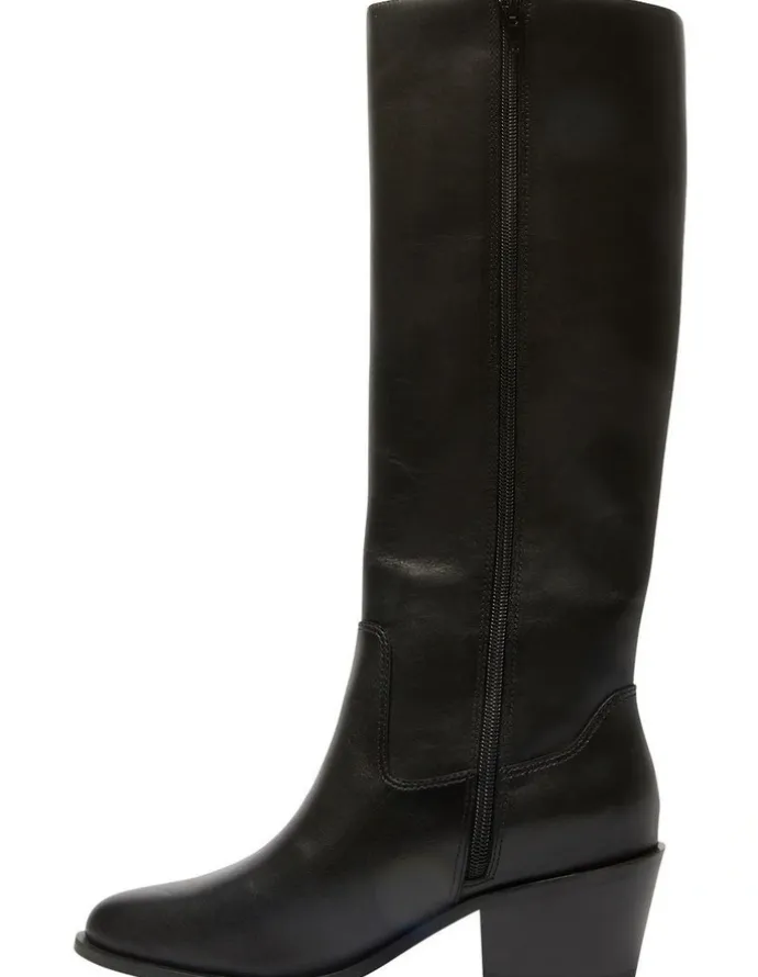 Sandler Justice Leather Boots in Black