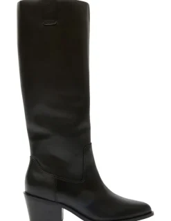 Sandler Justice Leather Boots in Black