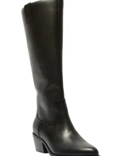 Sandler Justice Leather Boots in Black