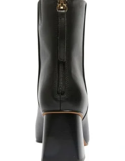 Sandler Kade Leather Boots in Black