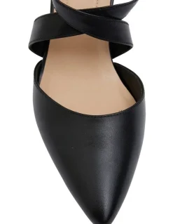 Sandler Kara Heeled Shoes Black Leather
