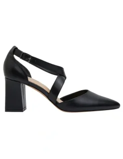 Sandler Kara Heeled Shoes Black Leather